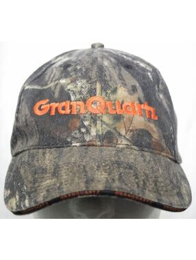 Vintage GranQuartz Stone, Tile & Conrete Tool Experts Alpha Tools Camo Hat Cap